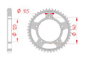 Couronne Acier Pas 530 suzuki