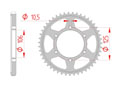 Couronne Acier Pas 525 triumph