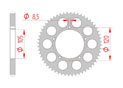 Couronne Acier Pas 428 sachs