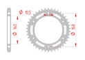 Couronne Acier Pas 525 bmw