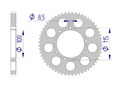 AFAM Couronne Alu #428 HVA CHE125SM