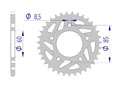 Couronne Alu #415 RGN