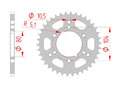 Couronne Acier Pas 520 polaris