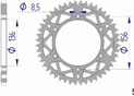 AFAM Couronne en Alu #520 S/C